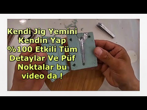 Jig Yem Nasıl Yapılır ! home made jigging lure