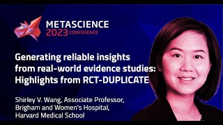 Details Generating reliable insights from real-world evidence studies: Highlights from RCT-DUPLICATE Guide