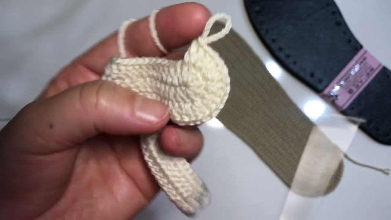 37-38 Örgü Taban Anlatımı  /  Crochet House Shoes