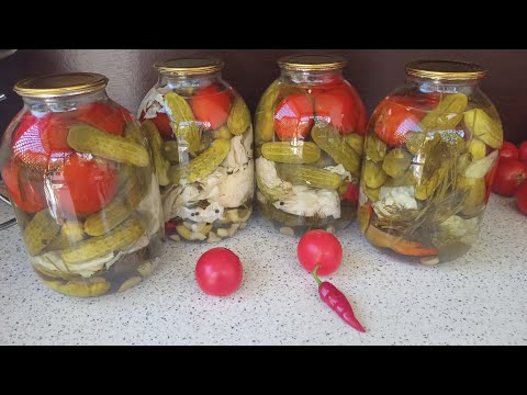 Video: Qish Uchun Bodring Va Pomidorlarning Assortimentini Qanday Tuzlash Mumkin