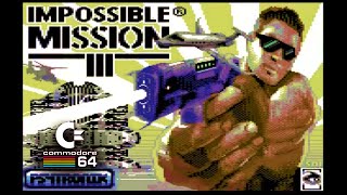IMPOSSIBLE MISSION 3 [C64] The Official Return of the Secret Agent (Psytronik 2026) [NewRetro]