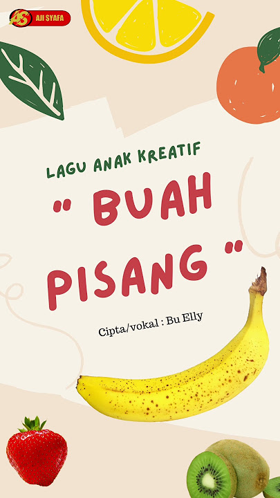 Download lagu BUAH PISANG - LAGU ANAK KREATIF AKU SAYANG BUMI #shorts