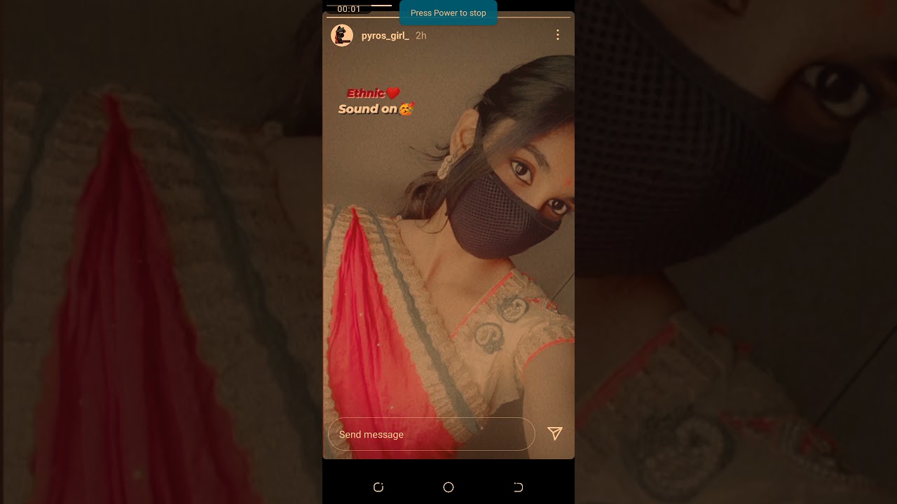 Pyros girl new saree look just pretty as angel from heaven 