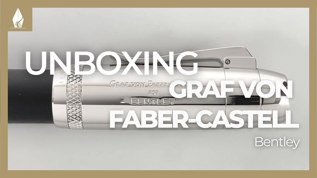 UNBOXING | Graf von Faber-Castell for Bentley Ebony - YouTube
