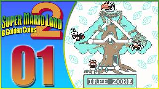 Super Mario Land 2: 6 Golden Coins #1: Tree Zone