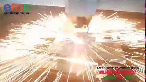 Máy cắt tôn mỏng CNC Plasma EMC