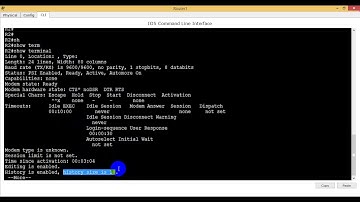 How to Configure History Size on CISCO Router