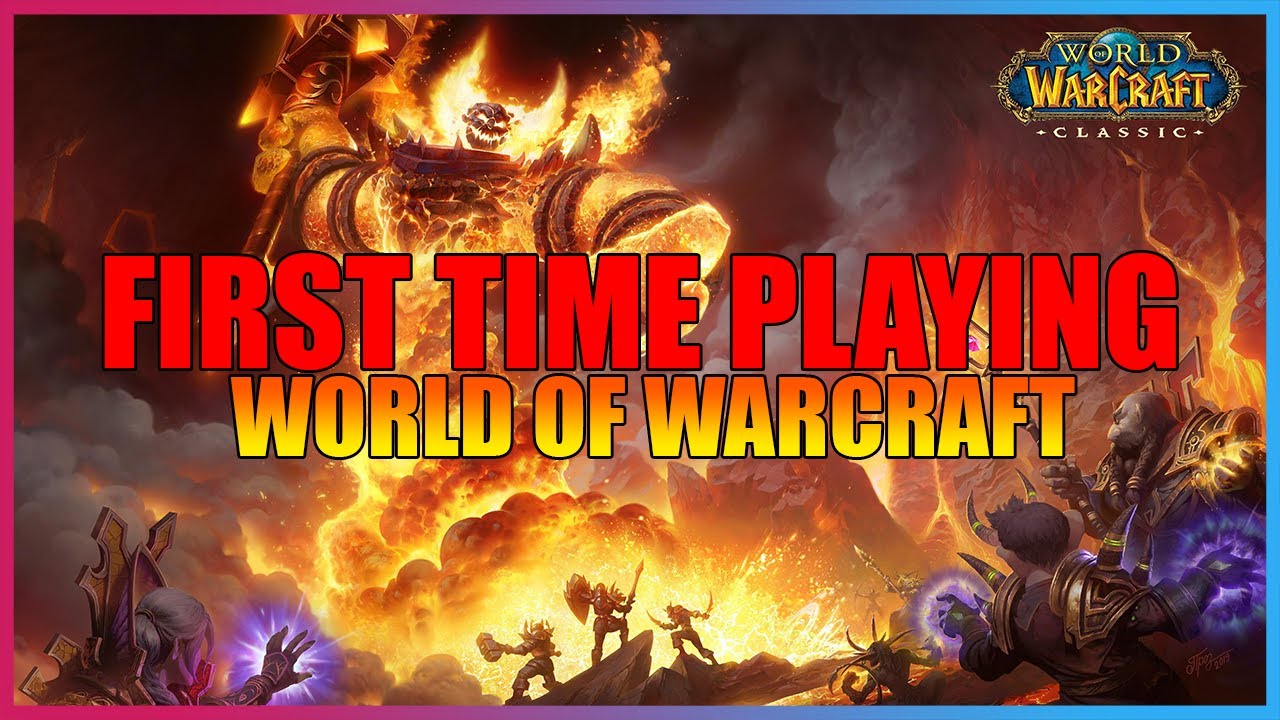 FIRST TIME PLAYING WORLD OF WARCRAFT YouTube
