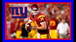 New York Giants 3 Round 2018 NFL mock draft!