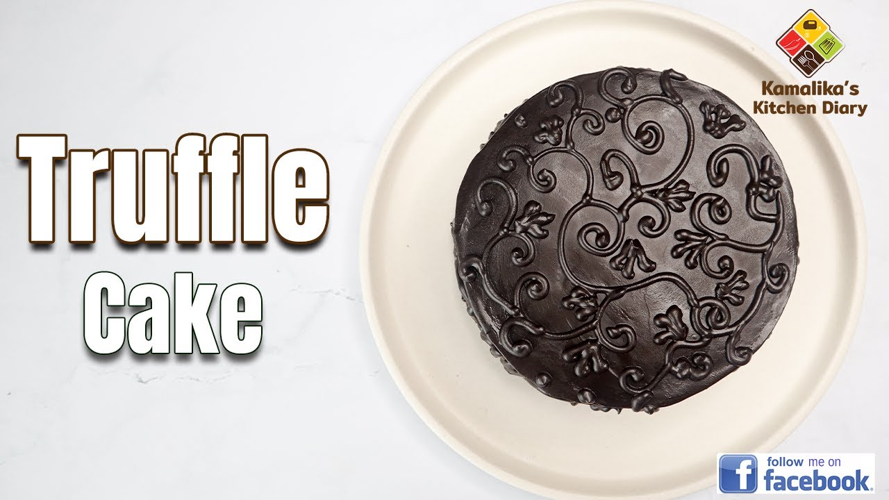 Chocolate truffle cake | How to make truffle cake step by step | Chocolate cake recipe in oven