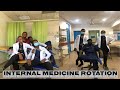 #vlog || A WEEK IN THE LIFE OF A GHANAIAN MEDICAL STUDENT(medicine rotation)