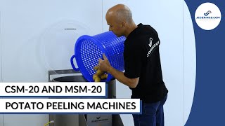 Potato Peeling Machine CSM-20 and MSM-20