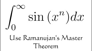 Generalized Fresnel Integral using Ramanujan's Master Theorem