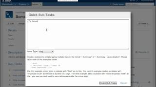 Quick Subtasks Plugin for JIRA