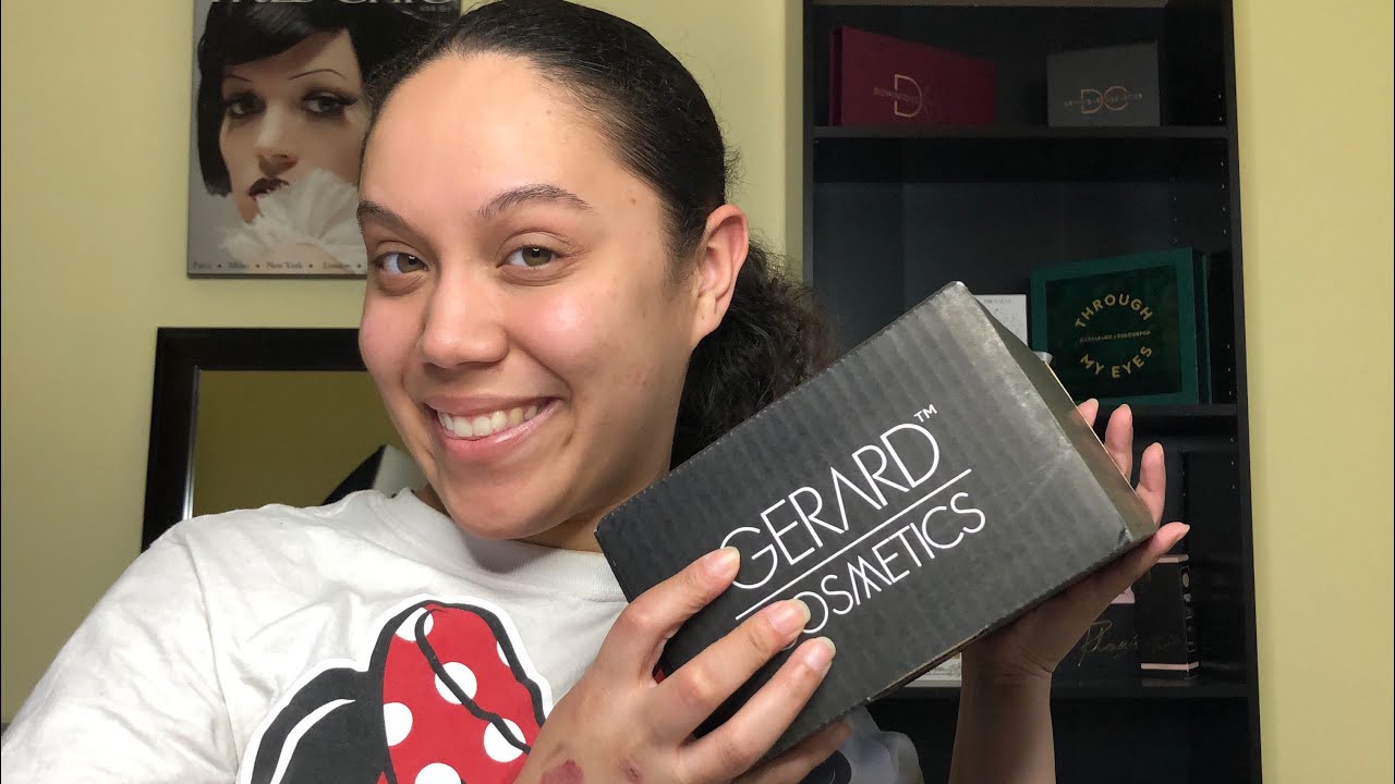 Gerard Cosmetics Diamond love Box unboxing