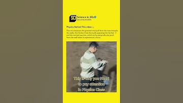 This is why you need to pay attention in Physics class 😁 #sciencein30s #physics