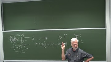 prof. Kazimierz Rzążewski "Quantum Mechanics" lecture 10/10
