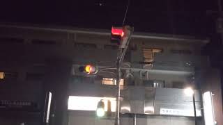 兵庫　押ボタン式信号②（側道側、赤・赤点滅式）