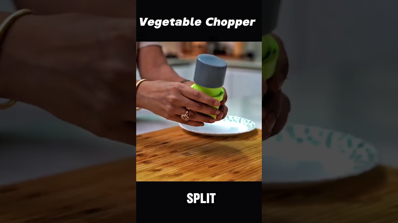 Cut Vegetables in 1 Second! 😲 | Amazing Vegetable Chopper