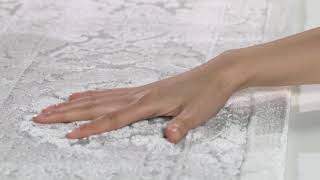 Light Grey & Cream Reflection Rug by Safavieh - RFT667C