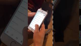 A student conducted a usability test
