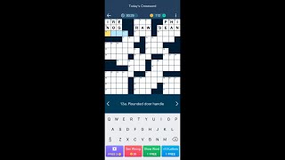 Daily Themed Crossword Puzzles - Sports Tuesdays screenshot 4