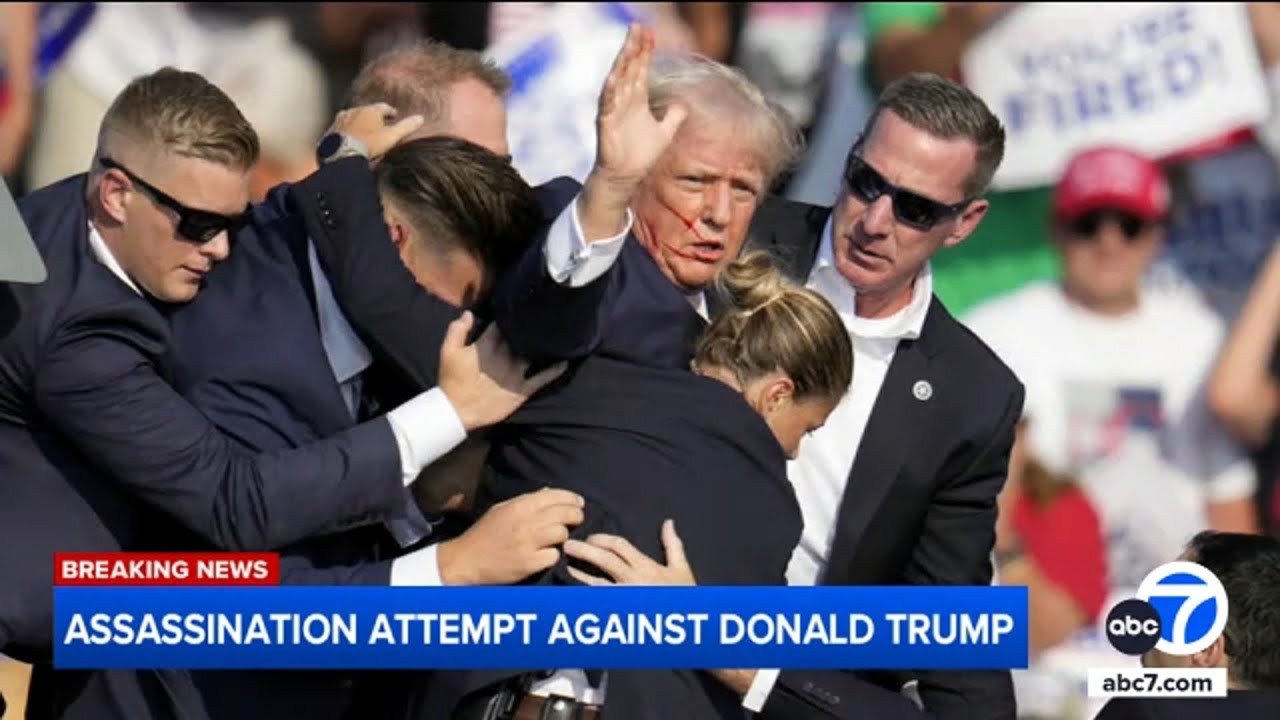 How the assassination attempt on Donald Trump unfolded - YouTube