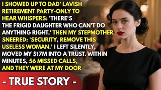 My Dad Called Me  Useless Daughter  At His Retirement Party—My $17M Trust Said Otherwise