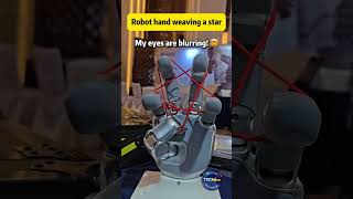 Too Fast to Follow? Robot Weaves a Perfect Star #techtrends #chinatech