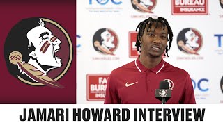 Jamari Howard | FSU Football on recruiting Process, Trtadition, Coaching relationship w/ Surtain