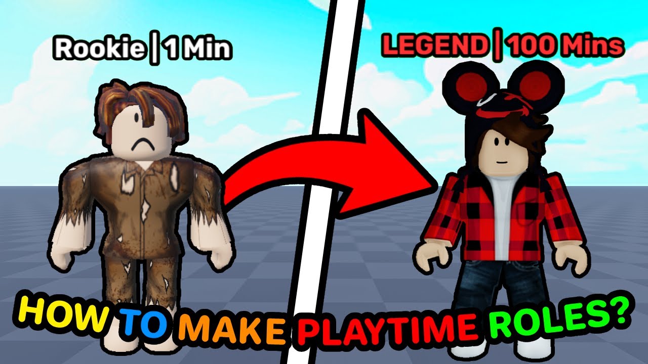 [FREE MODEL] This is how to make playtime roles - YouTube