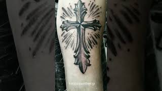 Cross Tattoo By Kristo Pantera