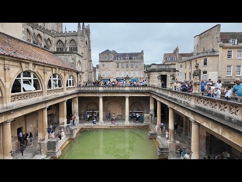 A Day At Historic Roman Baths In England - Sally Lunn's Afternoon Tea House / Ghost & Graveyard Tour