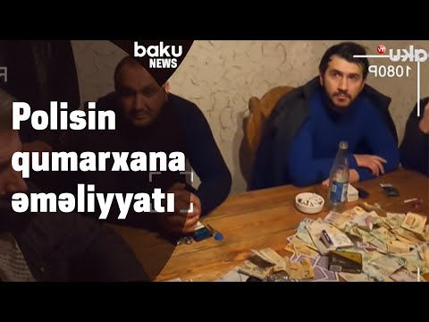 Bakıda 2 qumarxana aşkarlandı - Baku TV