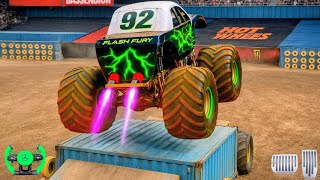 4x4 Monster Truck Drag Stunt - Derby Stunt | Monster Truck live Stunt High Jump | Gamplay Game | screenshot 4