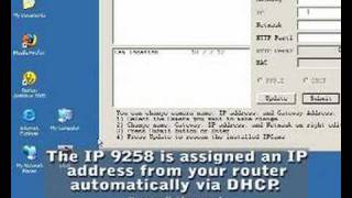 Connect an IP9258 web-controlled power switch - network