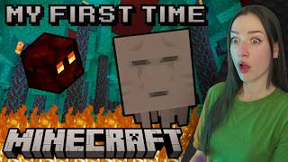 New Nether Discoveries! · 1st Time MINECRAFT Solo, Blind, No Wiki [24]