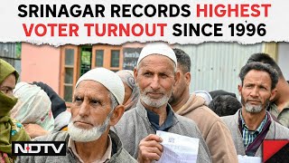 Voter Turnout | Srinagar Records Highest Voter Turnout Since 1996 In Lok Sabha Elections