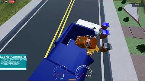 Waste Connections Peterbilt 520 Labrie Automizer on Trash