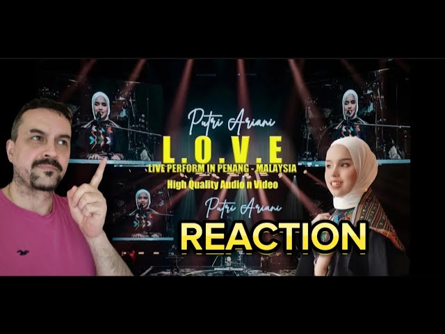 PUTRI ARIANI - L-O-V-E (LIVE PERFORM) NAT KING COLE COVER reaction class=