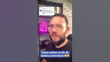 Centrar un div de manera profesional 🤔😂 #shorts #programming #developer #dev #humor #programmer