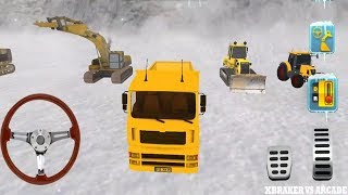 Snow Driving Rescue Plow | Rescue Plow, Excavator Crane, Havy Snow Blower - Android GamePlay 2018 screenshot 1