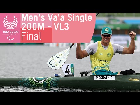 Men&amp;#39;s Va&amp;#39;a Single 200M - VL3 | Final A | Canoe <strong>Sprint</strong> | Tokyo 2020 Paralympic Games