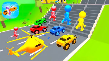 Shape shifting 🚲🚁🚗 All Levels Gameplay Walkthrough Android,ios Max Level Ep84