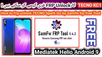 Tecno Spark Go (KC1) Frp unlock just in 1 click free with Samfw frp tool | 2023 | TECH City 2.0
