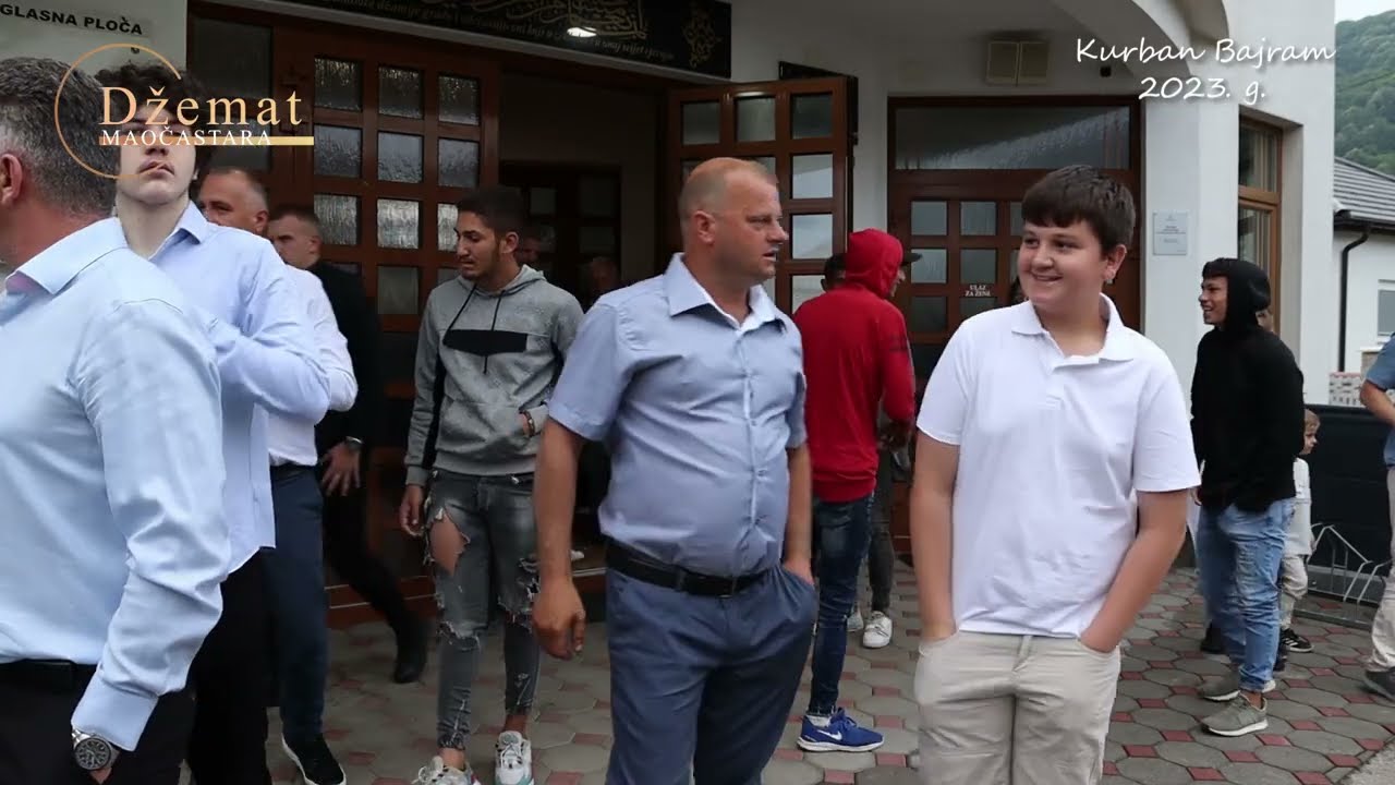 Kurban bajram (kraj bajram namaza) Džemat Maoča stara