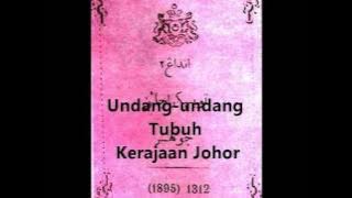 Lagu Johor Negeriku