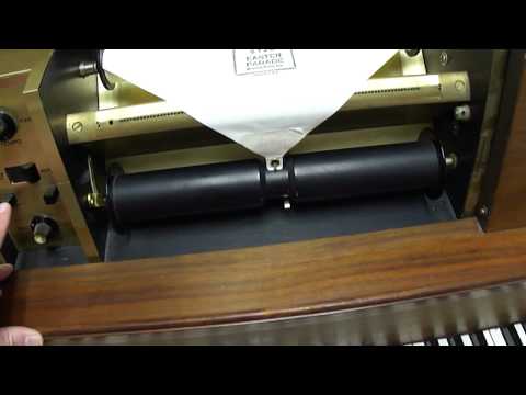 Completed Janssen player piano test