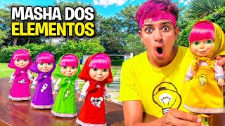 FIZ A MASHA E O URSO DOS ELEMENTOS *Os Rosa gostaram ?