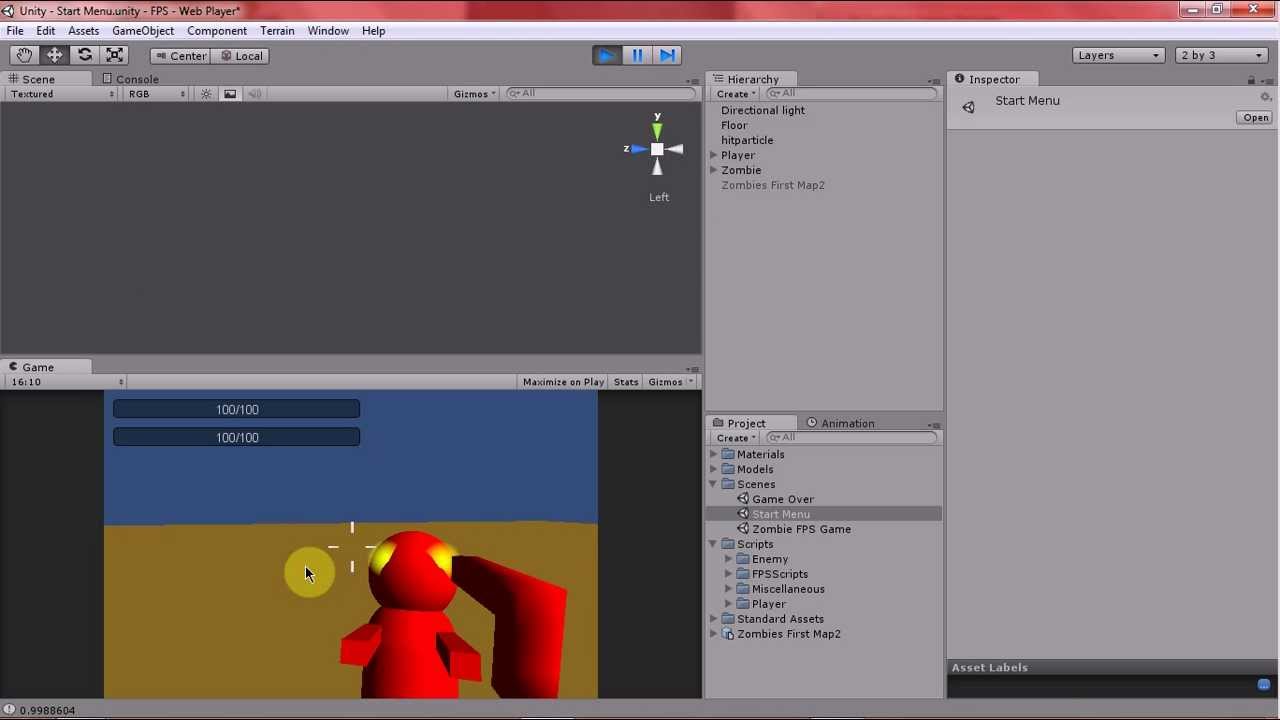1# Update on Zombie FPS Game in Unity - YouTube